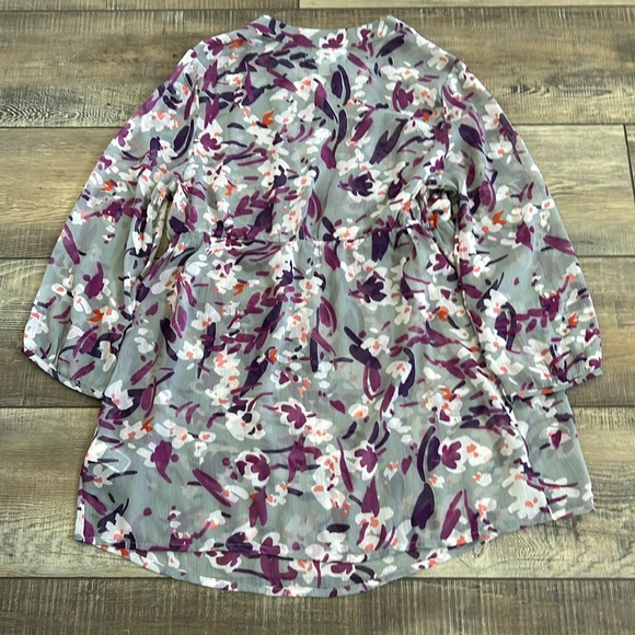 NEW Old Navy Maternity Floral Blouse XS - Picture 4 of 4